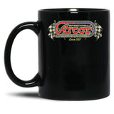 Ascot Speedway 1957 Long Black Coffee Mug, Gift Coffee Mug