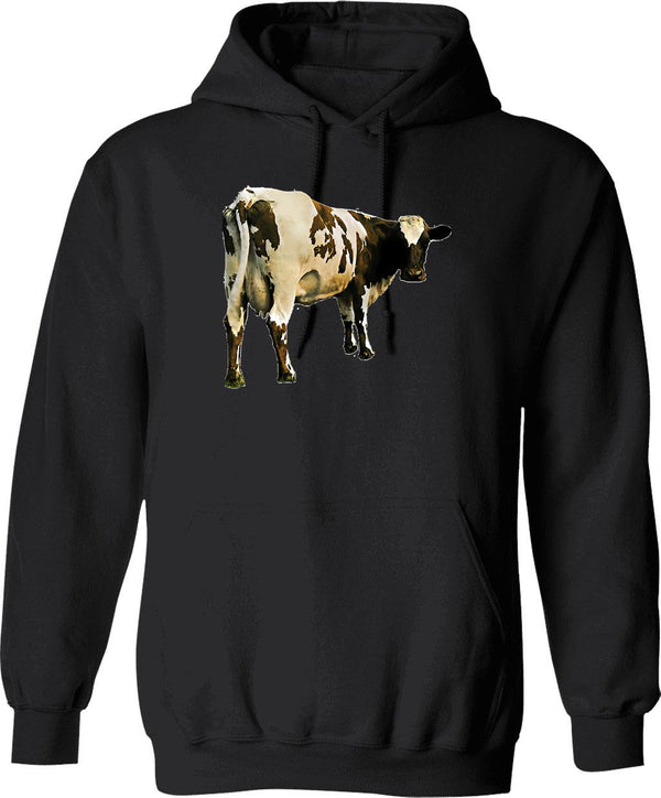 Atom Heart Mother Classic Hoodie - Retro Graphic Pullover Hoodie for Men & Women - Black