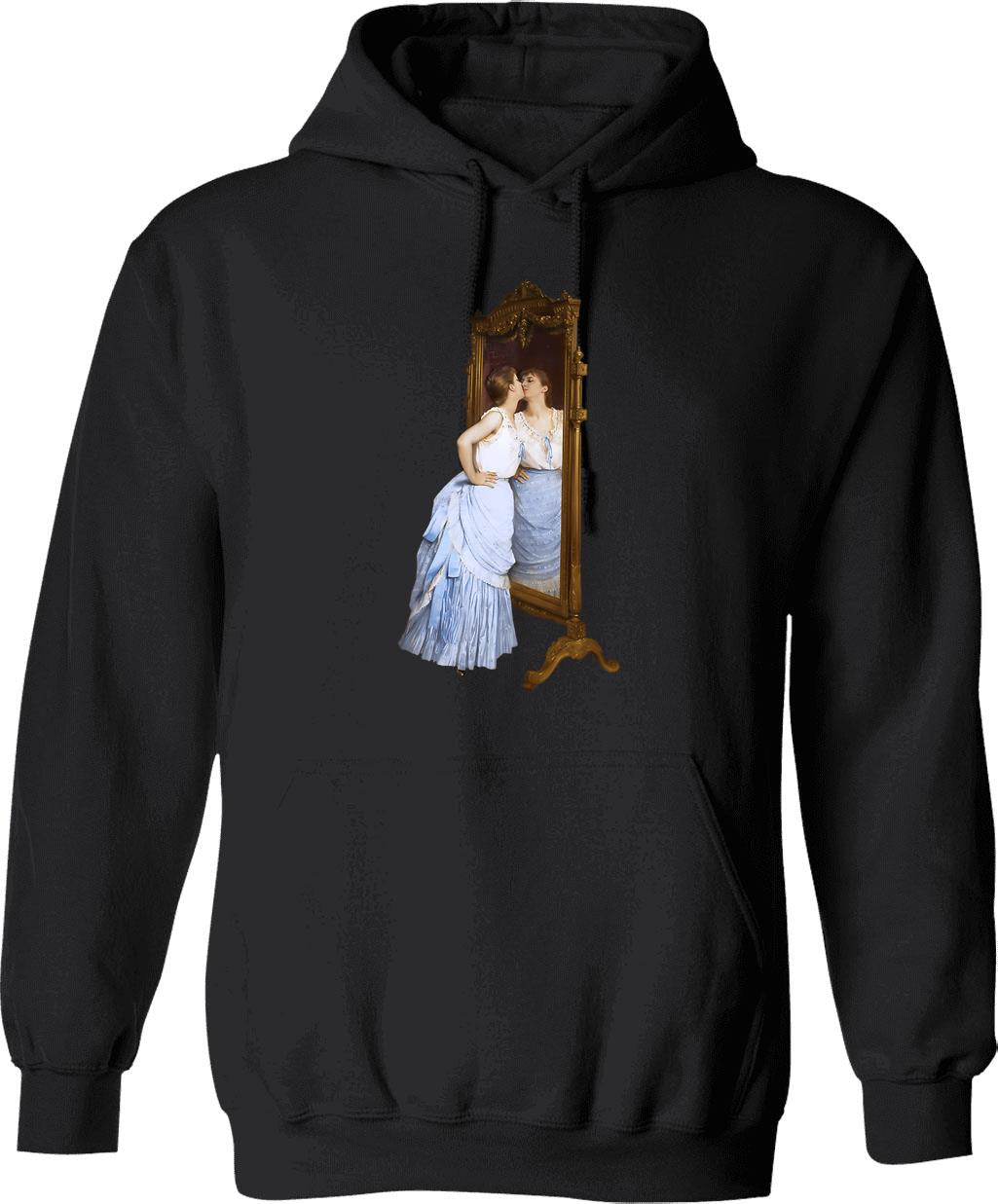 Auguste Toulmouche - The Mirror Vanity Hoodie - Black
