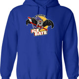 Austin Ice Bats Retro Defunct Hockey Hoodie - Blue