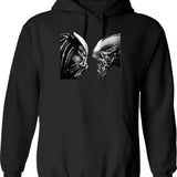Avp Graphic Pullover Hoodie - Black