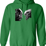 Avp Graphic Pullover Hoodie - Green