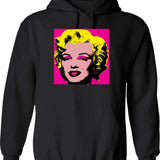 Aw-3 Hoodie - Retro Graphic Pullover Hoodie for Men & Women - Black