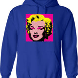 Aw-3 Hoodie - Retro Graphic Pullover Hoodie for Men & Women - Blue