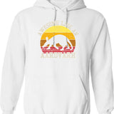 Awesome Aardvark Costume Funny Vintage Anteater Animal Hoodie - White