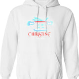 Awesome Christmas Movie Car Christine For Men Women Hoodie - White