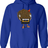 Awesome Mix Vol. Funky Hoodie - Retro Graphic Pullover Hoodie for Men & Women - Blue