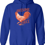 Awesome Sauce Rooster Shirt (as Seen In The Accountant 2) Hoodie - Blue