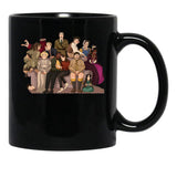 BBC Ghosts My Family Black Coffee Mug, Gift Coffee Mug - Black
