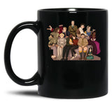 BBC Ghosts My Family Black Coffee Mug, Gift Coffee Mug