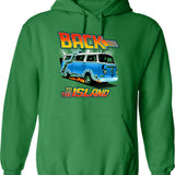Back To The Island Spoof Hoodie - Retro Graphic Pullover Hoodie for Men & Women - Green
