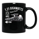 Back to The Future 1 Black Coffee Mug, Gift Coffee Mug - Black