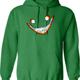 Backroom_S Smiler Graphic Pullover Hoodie - Green