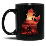 Baldurs Gate 3 - Karlach Negative Illusion Classic Black Coffee Mug, Gift Coffee Mug