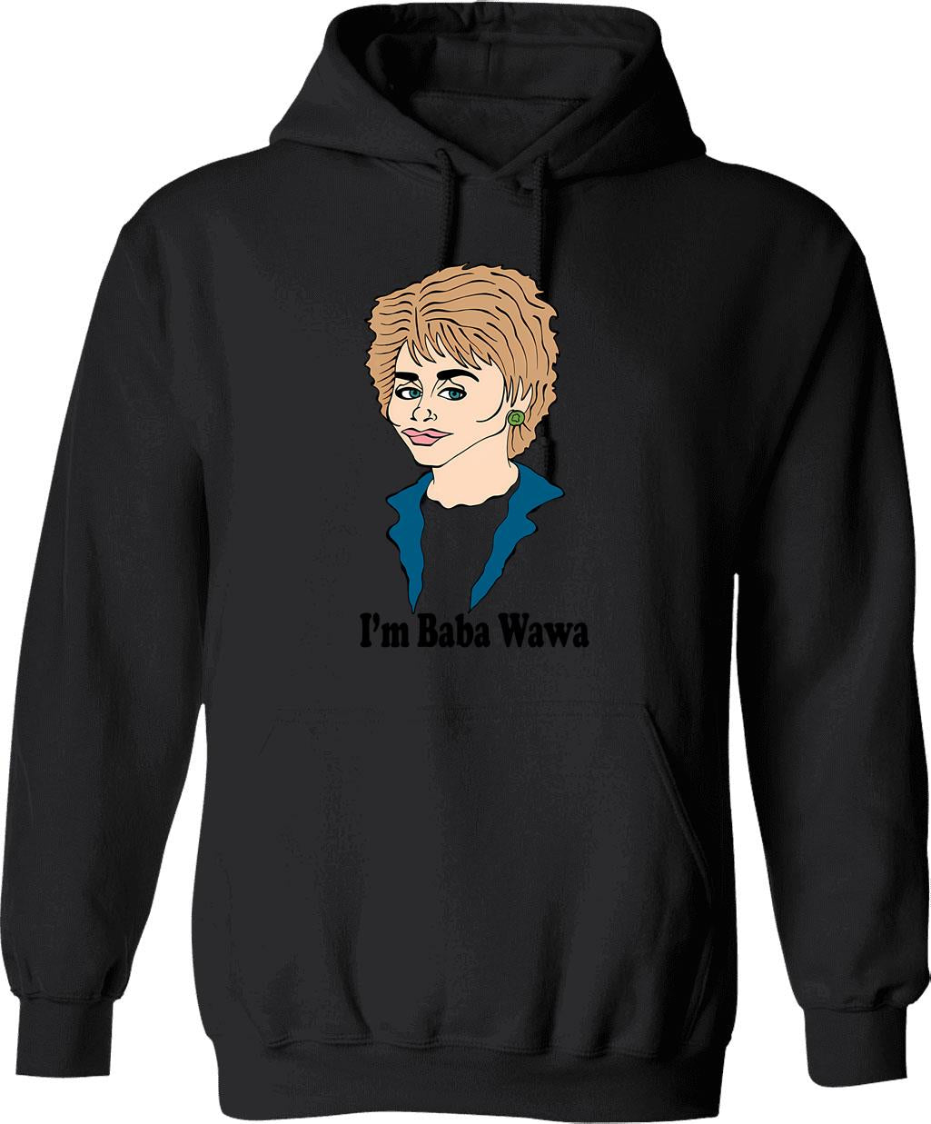 Barbara Waltersa Fan Art Hoodie - Retro Graphic Pullover Hoodie for Men & Women - Black