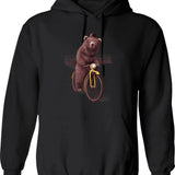 Barnabus Hoodie - Retro Graphic Pullover Hoodie for Men & Women - Black