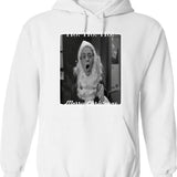 Barney Fife Dressed As Santa Claus Hoodie - White