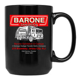 Barone Sanitation Black Coffee Mug, Gift Coffee Mug