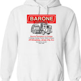 Barone Sanitation Graphic Pullover Hoodie - White