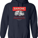 Barone Sanitation Graphic Pullover Hoodie - Navy