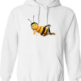 Barry B Benson - Bee Movie Graphic Pullover Hoodie - White