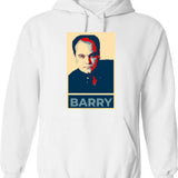 Barry Eastenders Active Hoodie - Retro Graphic Pullover Hoodie for Men & Women - White