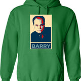 Barry Eastenders Active Hoodie - Retro Graphic Pullover Hoodie for Men & Women - Green