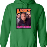 Barry From Eastenders Hoodie - Retro Graphic Pullover Hoodie for Men & Women - Green