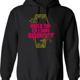 Basghetti - Funny Goth Vampire Quote Hoodie - Black