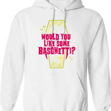 Basghetti - Funny Goth Vampire Quote Hoodie - White