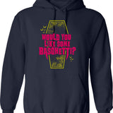 Basghetti - Funny Goth Vampire Quote Hoodie - Navy