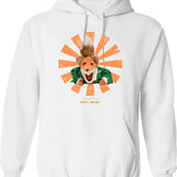 Basil Brush Retro Japanese Hoodie - White