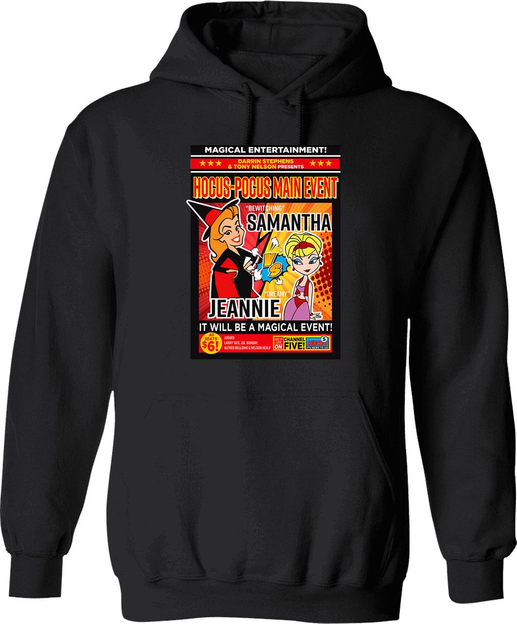 Battle Samantha Vs Jeannie Magic Event Hoodie - Black