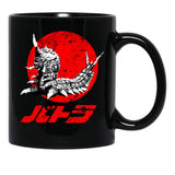 Battra Kaiju Black Coffee Mug, Gift Coffee Mug - Black