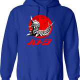 Battra Kaiju Graphic Pullover Hoodie - Blue