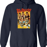 Bay City Rollers Hoodie - Retro Graphic Pullover Hoodie for Men & Women - Navy