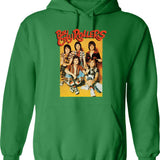 Bay City Rollers Hoodie - Retro Graphic Pullover Hoodie for Men & Women - Green