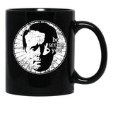 Be Seeing You Ii Black Coffee Mug, Gift Coffee Mug - Black