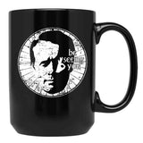 Be Seeing You Ii Black Coffee Mug, Gift Coffee Mug