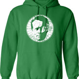 Be Seeing You Ii Graphic Pullover Hoodie - Green