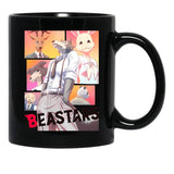 Beastars Family Black Coffee Mug, Gift Coffee Mug - Black