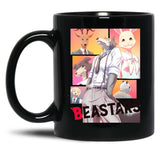 Beastars Family Black Coffee Mug, Gift Coffee Mug
