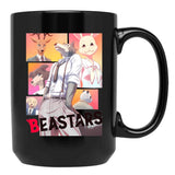 Beastars Family Black Coffee Mug, Gift Coffee Mug