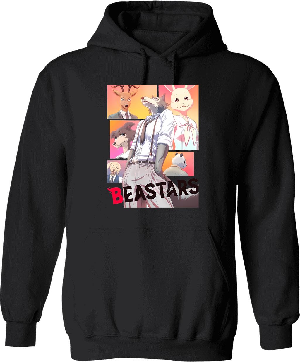 Beastars Family Graphic Pullover Hoodie - Black