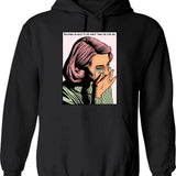 Becoming An Adult Sucks Hoodie - Retro Graphic Pullover Hoodie for Men & Women - Black