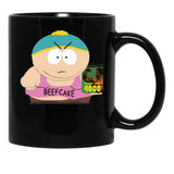 Beefcake 4000 Black Coffee Mug, Gift Coffee Mug - Black