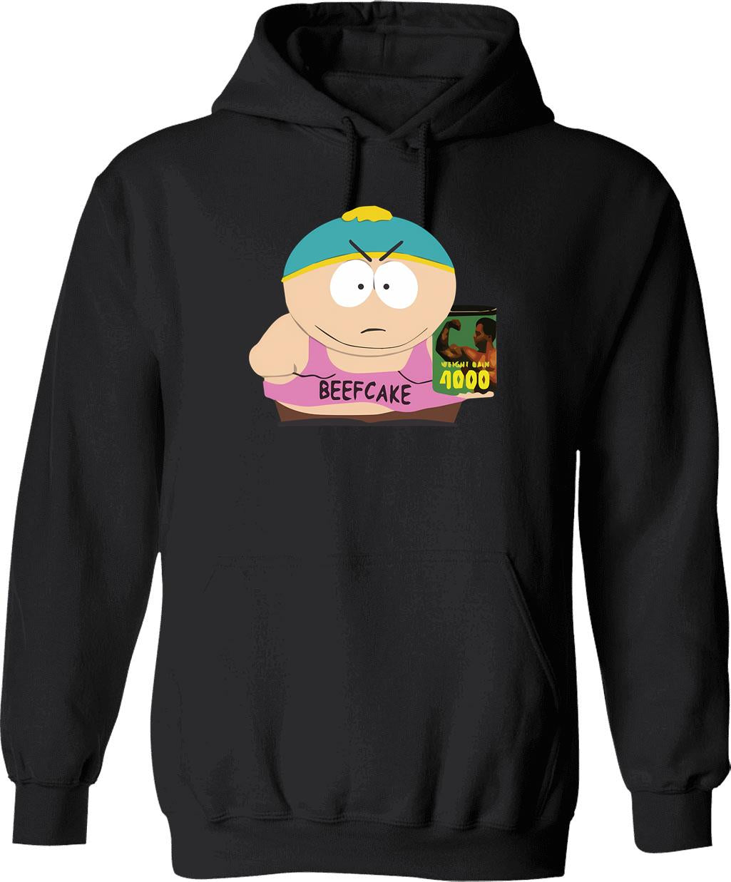Beefcake 4000 Graphic Pullover Hoodie - Black