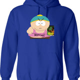 Beefcake 4000 Graphic Pullover Hoodie - Blue
