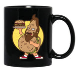 Beefsquatch Big Boy Black Coffee Mug, Gift Coffee Mug - Black