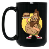 Beefsquatch Big Boy Black Coffee Mug, Gift Coffee Mug - Black